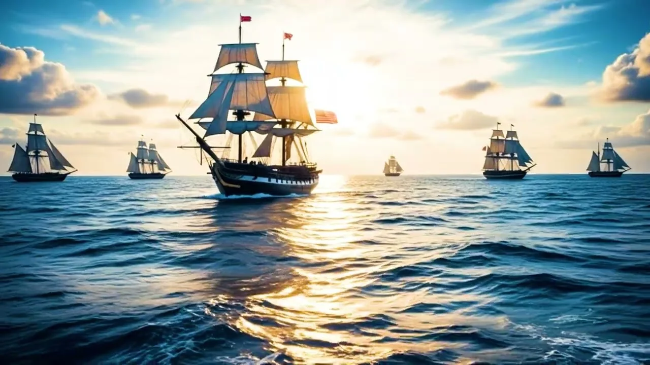AI based living through the history | Bengal Maritime Sample: Santanu Productions