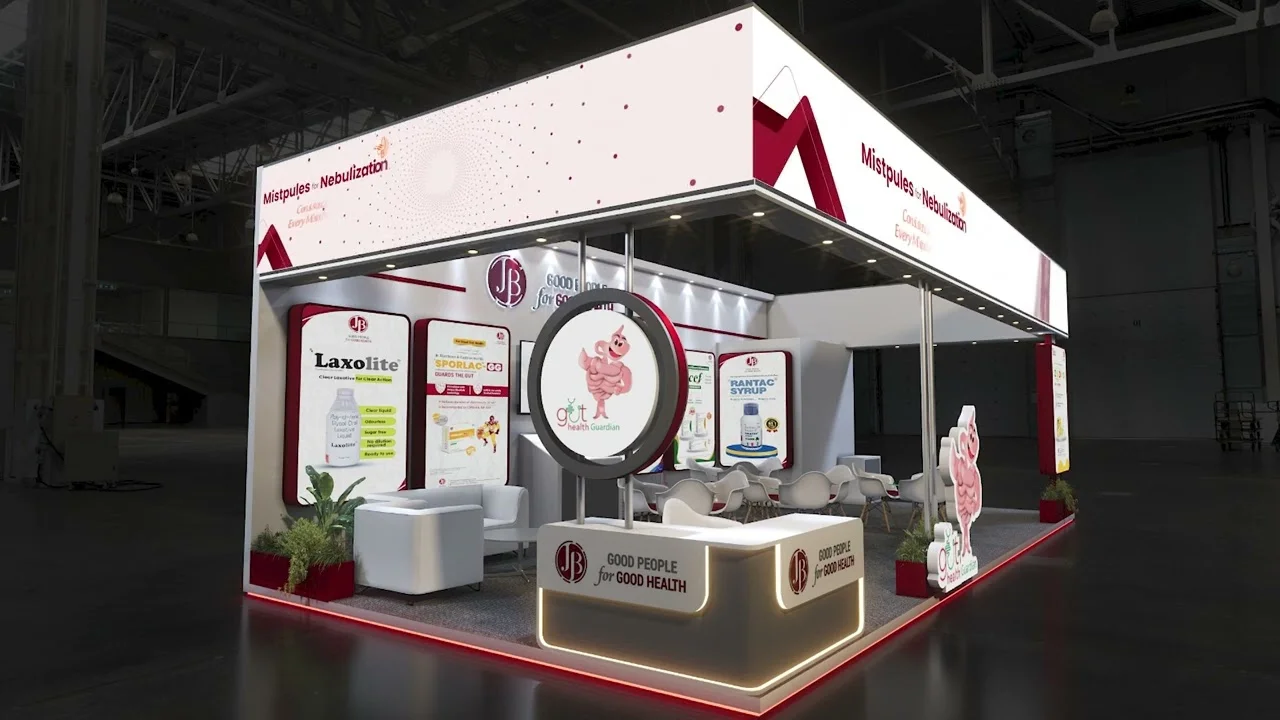Exhibition rolling Display: JB Pharma