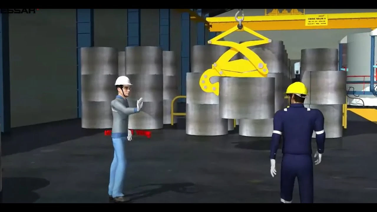 𝟯𝗗 Animation Based 𝗦afety Induction 𝗩ideo : Essar Steel