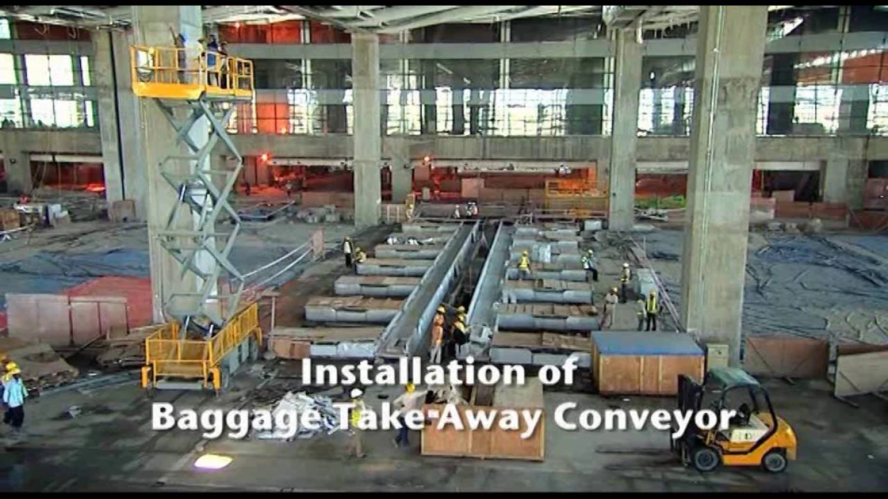 Delhi Airport Tile Laying: Kerakoll